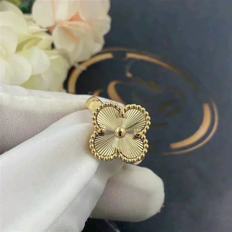 [Stars Jewelry]CLOVER GOLD RING